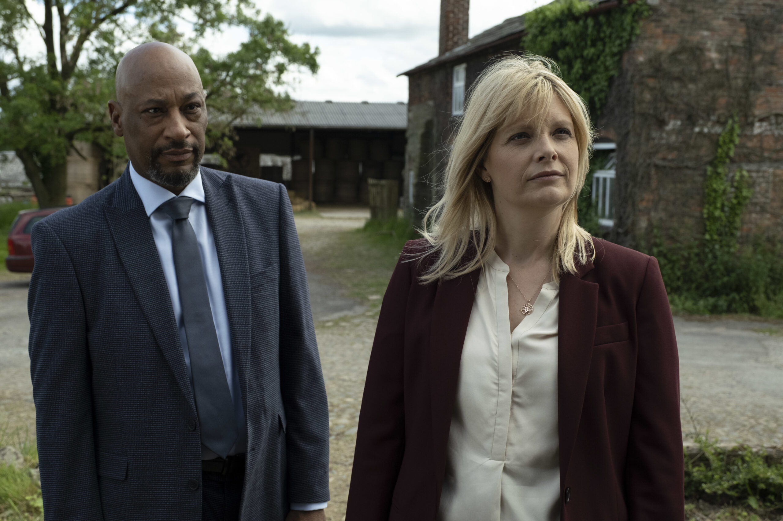 Andrea Lowe as DI Taylor in Sherwood