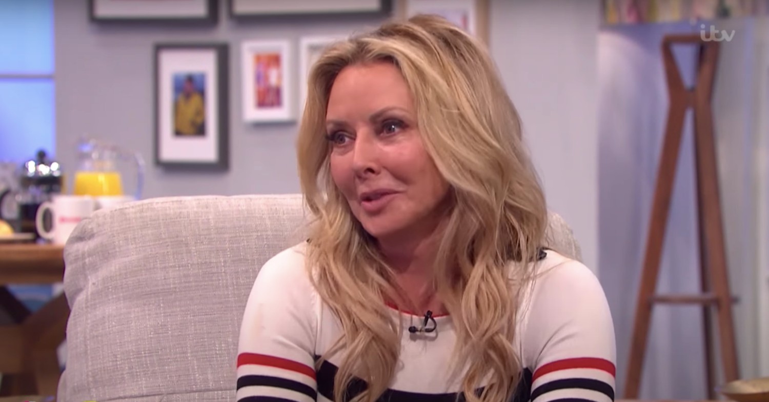 Carol Vorderman talking on Lorraine