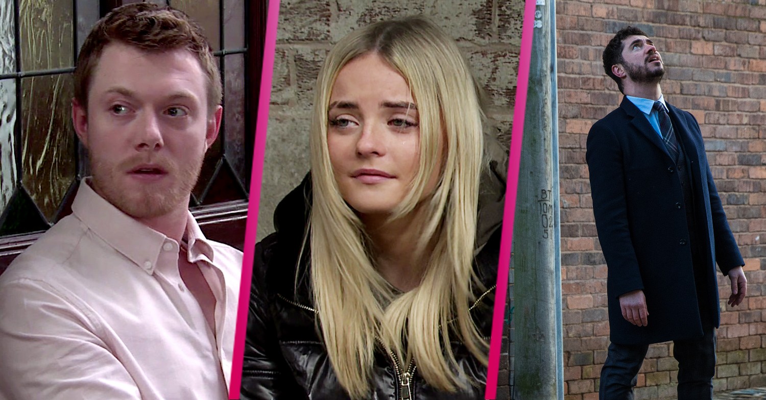 Daniel Kelly Adam Coronation Street set