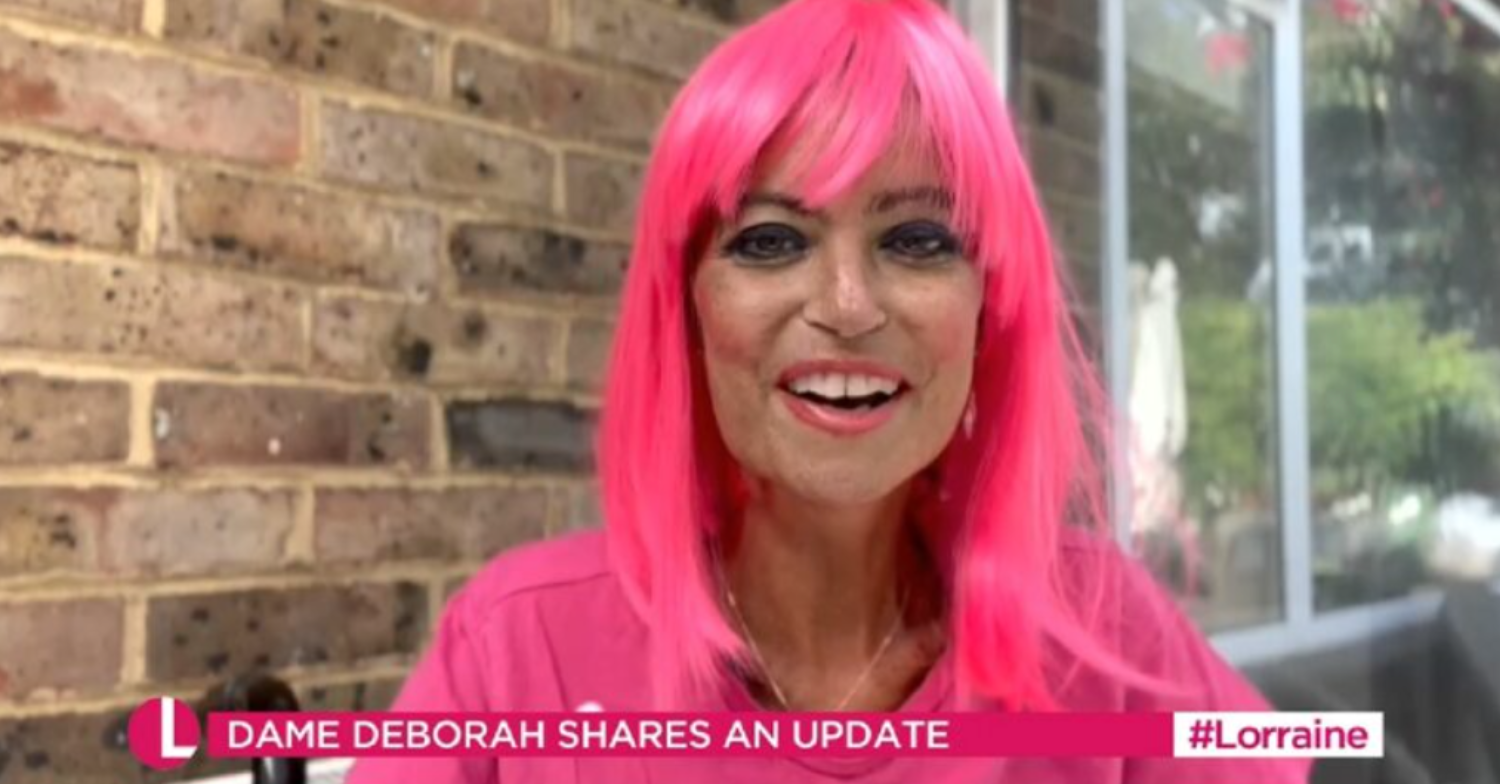 Deborah James appears on video link 