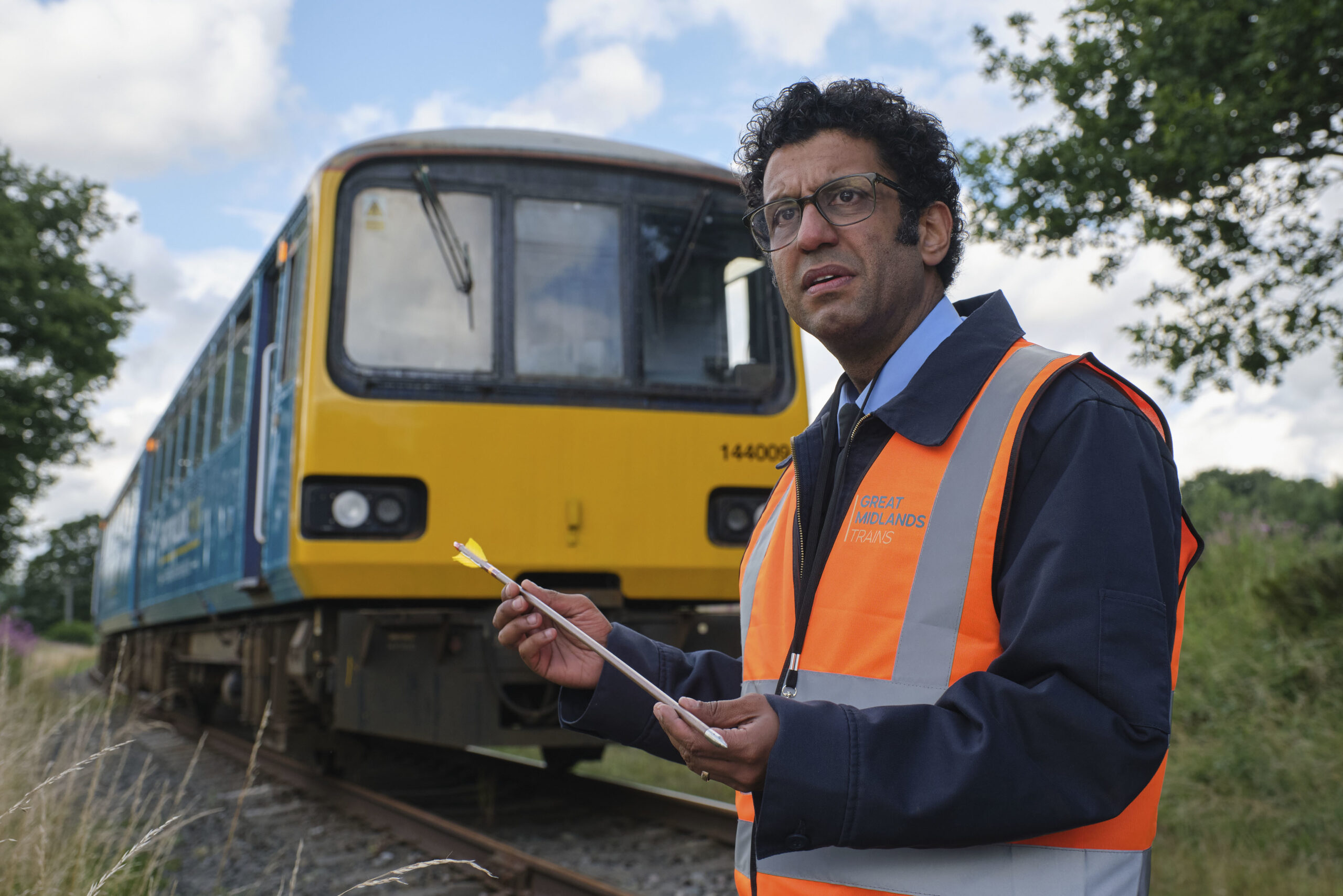 Andy Fisher played by Adeel Akhtar in Sherwood episode two