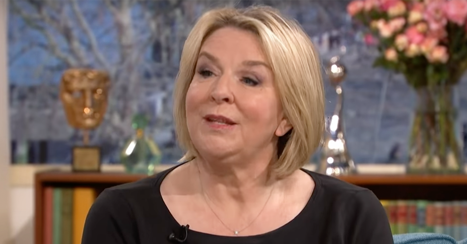 Fern Britton being interviewed on This Morning