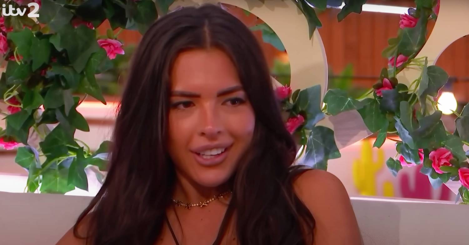 Love Island contestant Gemma Owen smiles