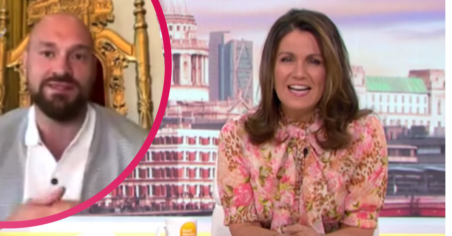 Susanna Reid and Tyson Fury