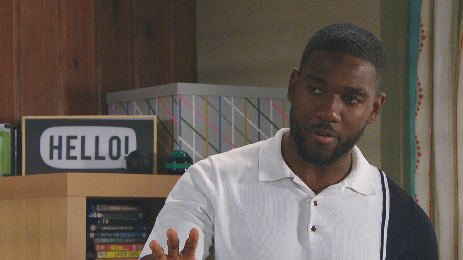 Ethan Anderson is getting annoyed with Charles and Marcus