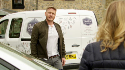 Emmerdale spoilers David is frustrated as he asks Nicola for insurance details after their crash