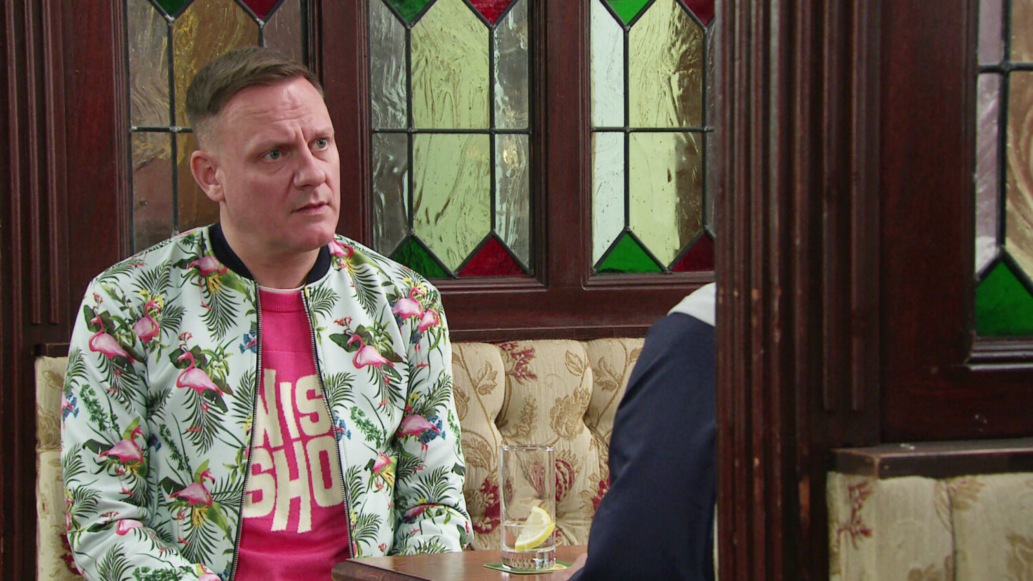 Corrie Sean is worried as he finishes with Frank