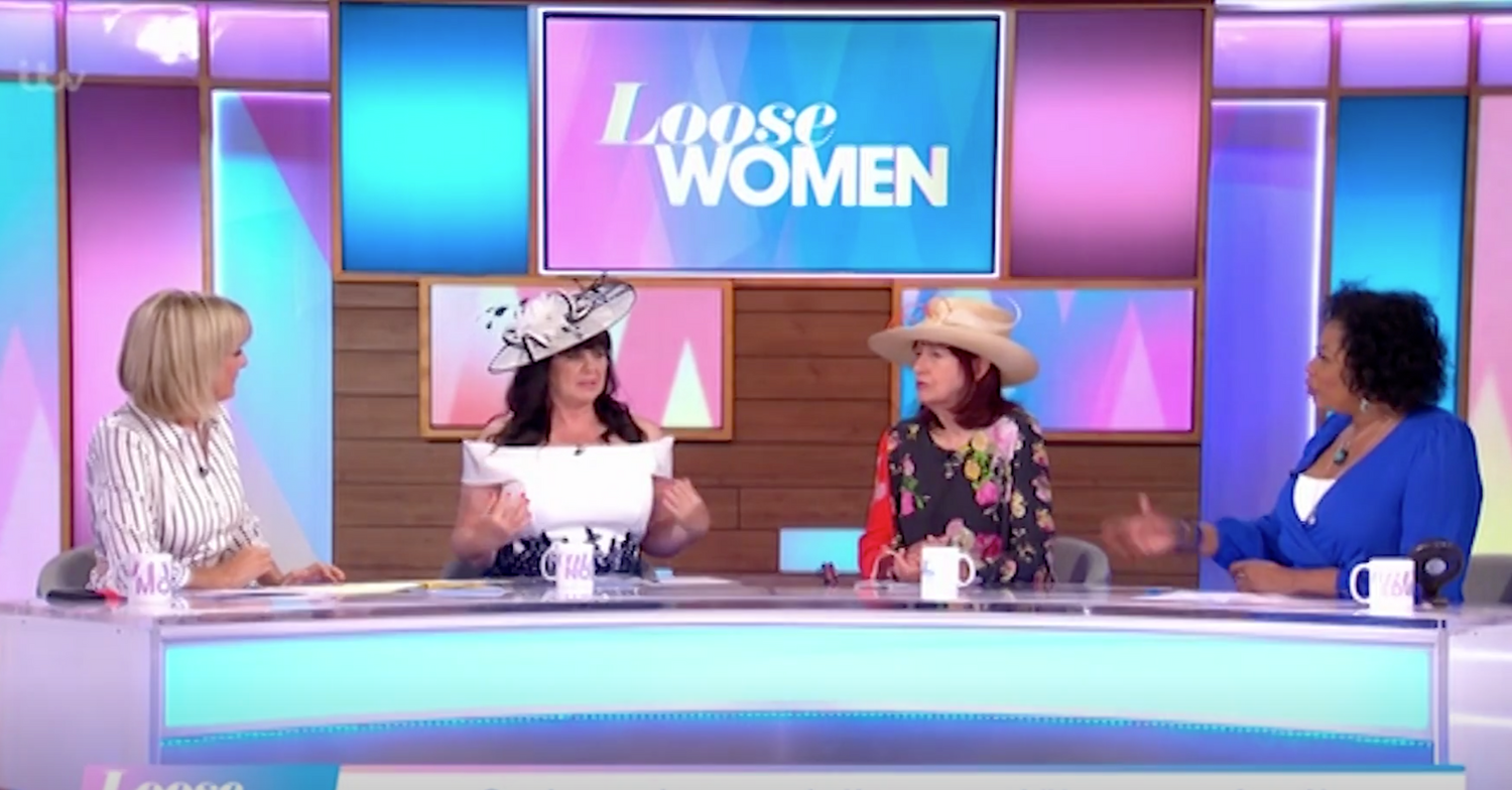 Coleen asked the Loose Women for outfit advice today