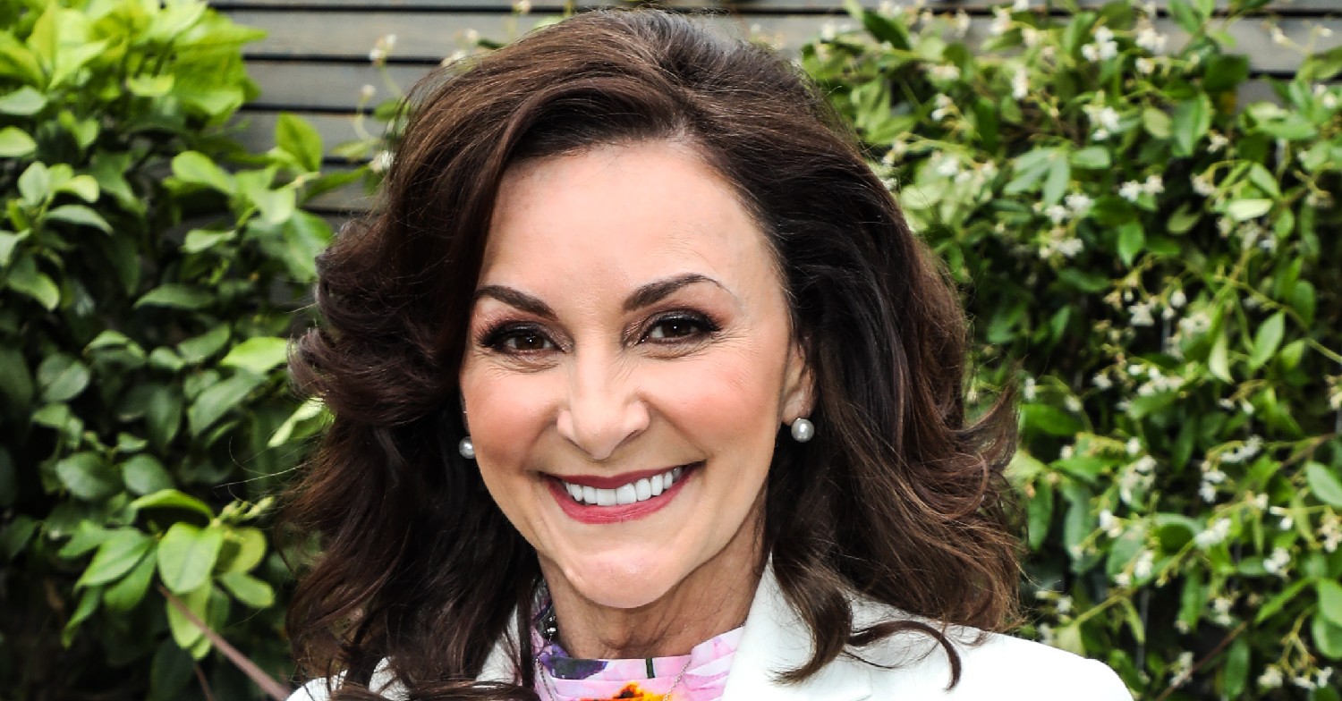 Shirley Ballas smiles at Chelsea Flower Show 2022 Press Day