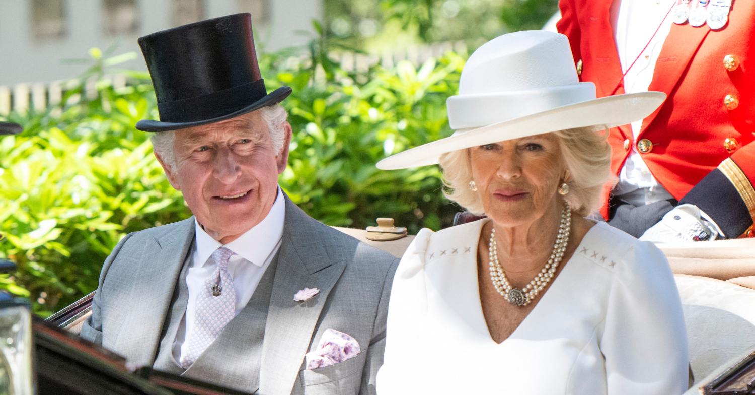 Prince Charles and Camilla arrive at day 2 of Royal Ascot
