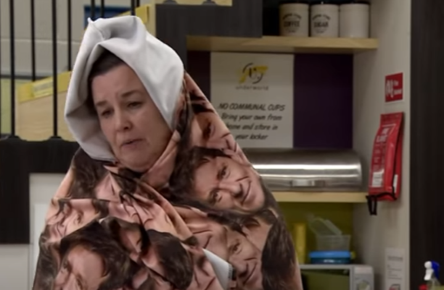 Coronation Street iconic woman Mary Taylor and her Ben Shephard blanket