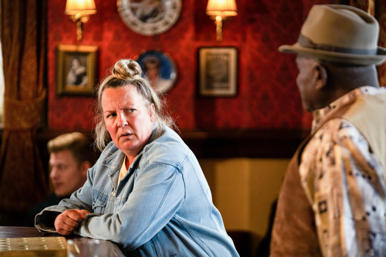 Karen Taylor is worried in the Vic