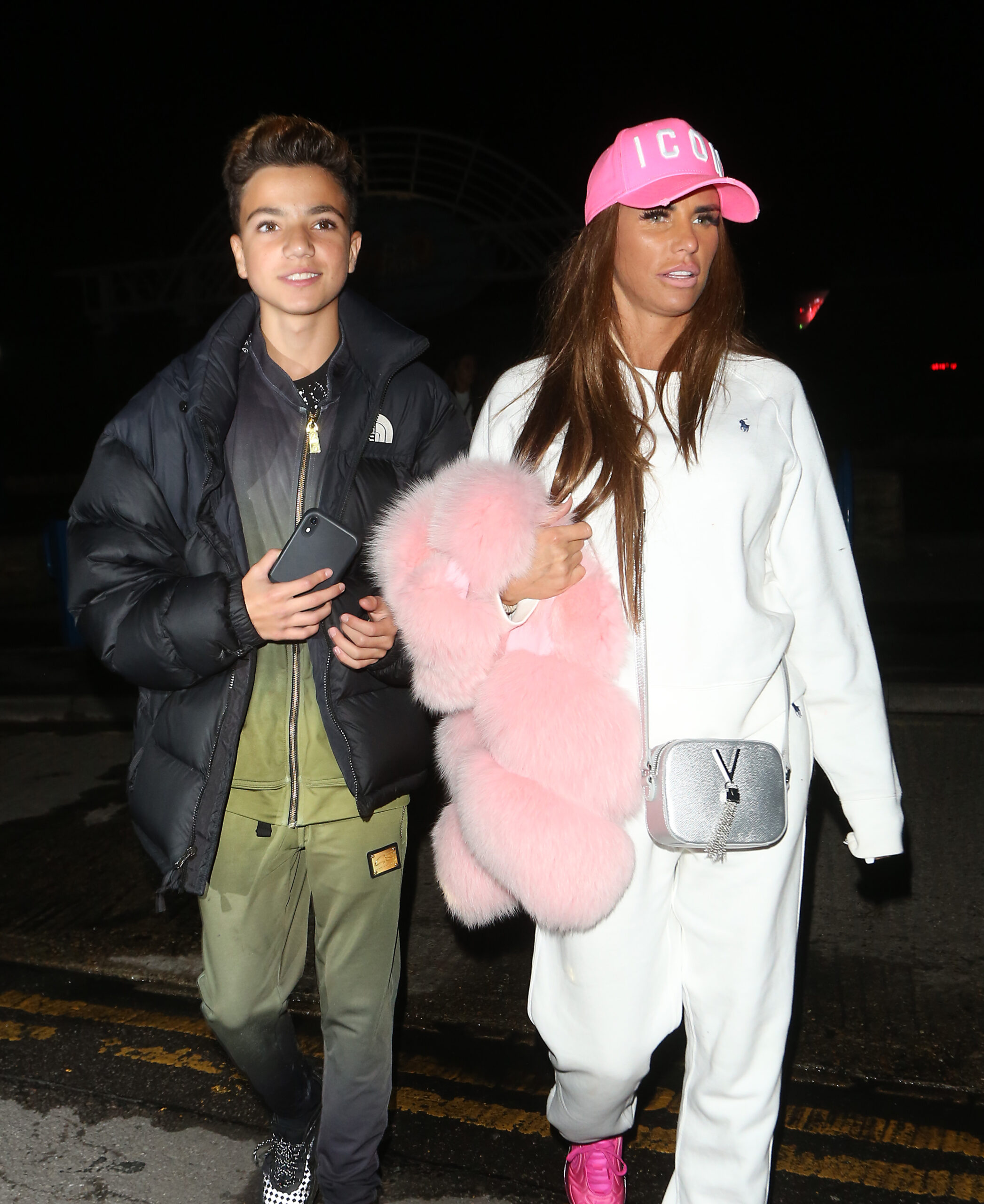 Junior Andre with mum Katie Price