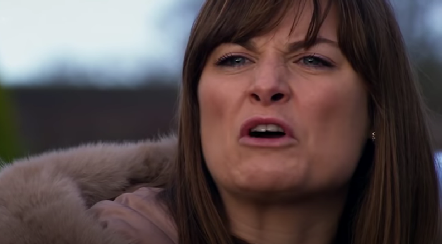 Louise Marwood as Chrissie White in Emmerdale 