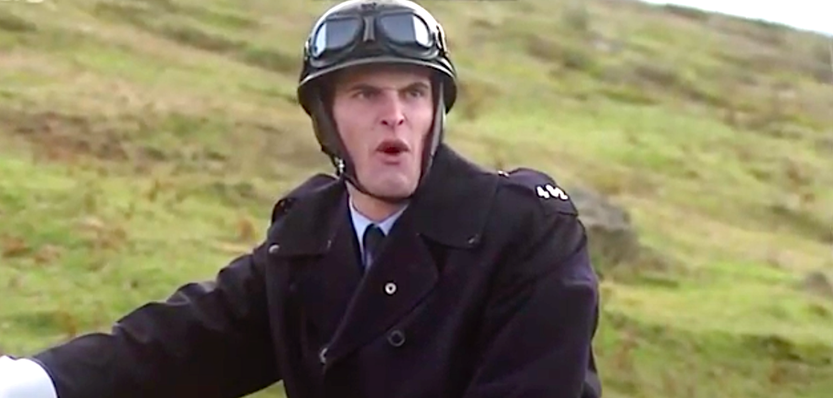 PC Steve Crane looks shocked in Heartbeat