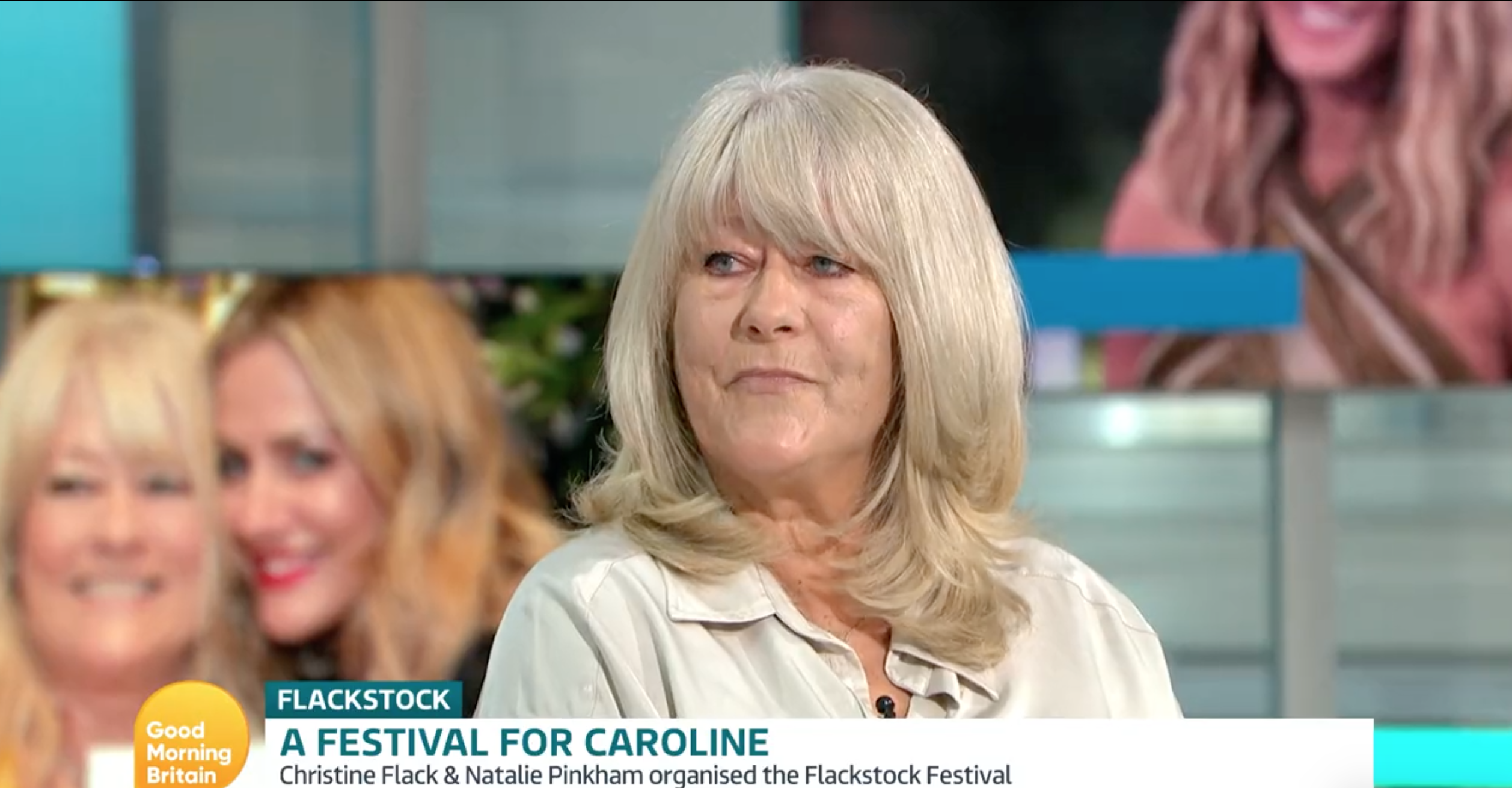 Caroline Flack's mum on GMB today