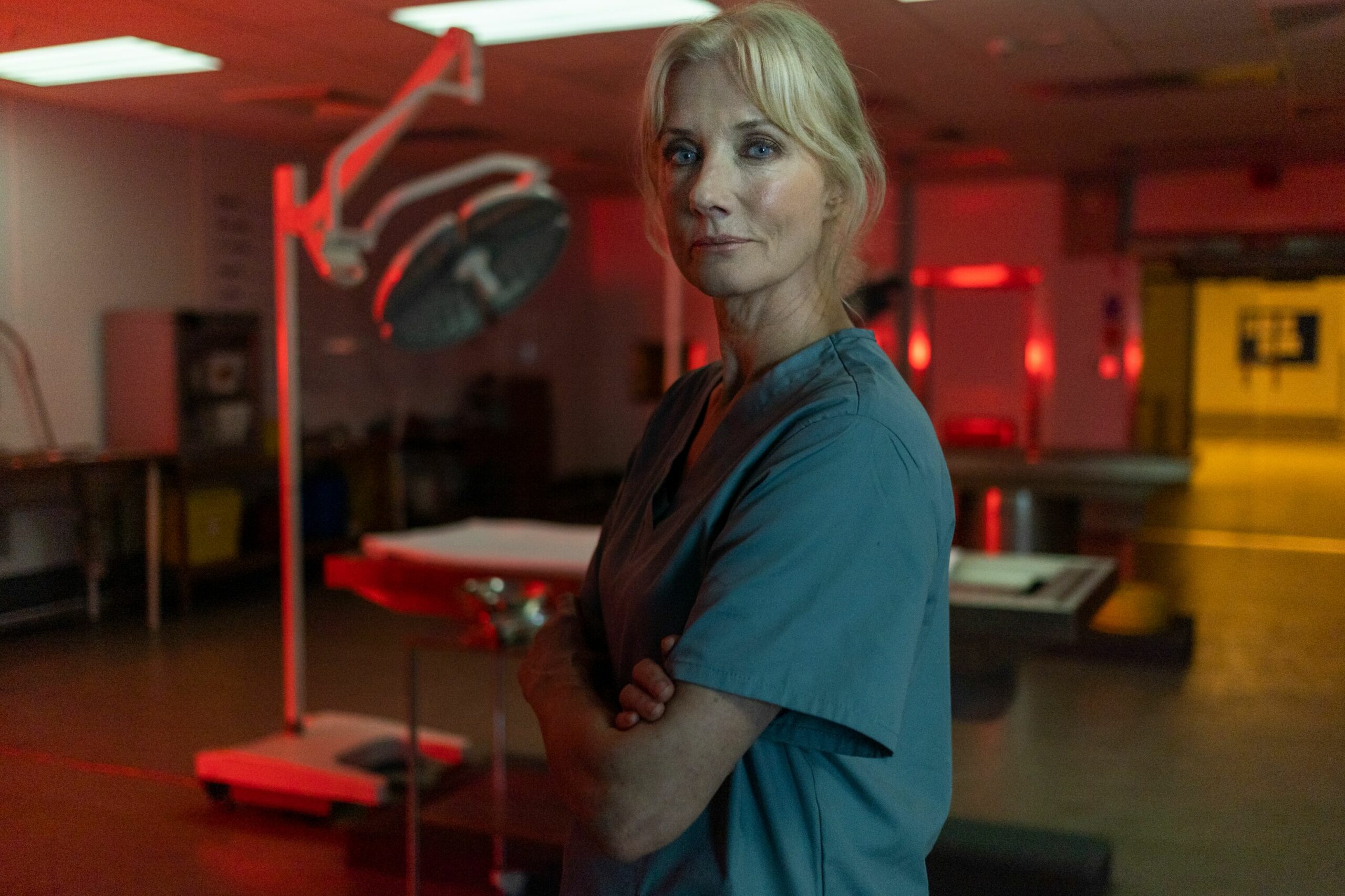 Joely Richardson stars as pathologist Jackie Sowden