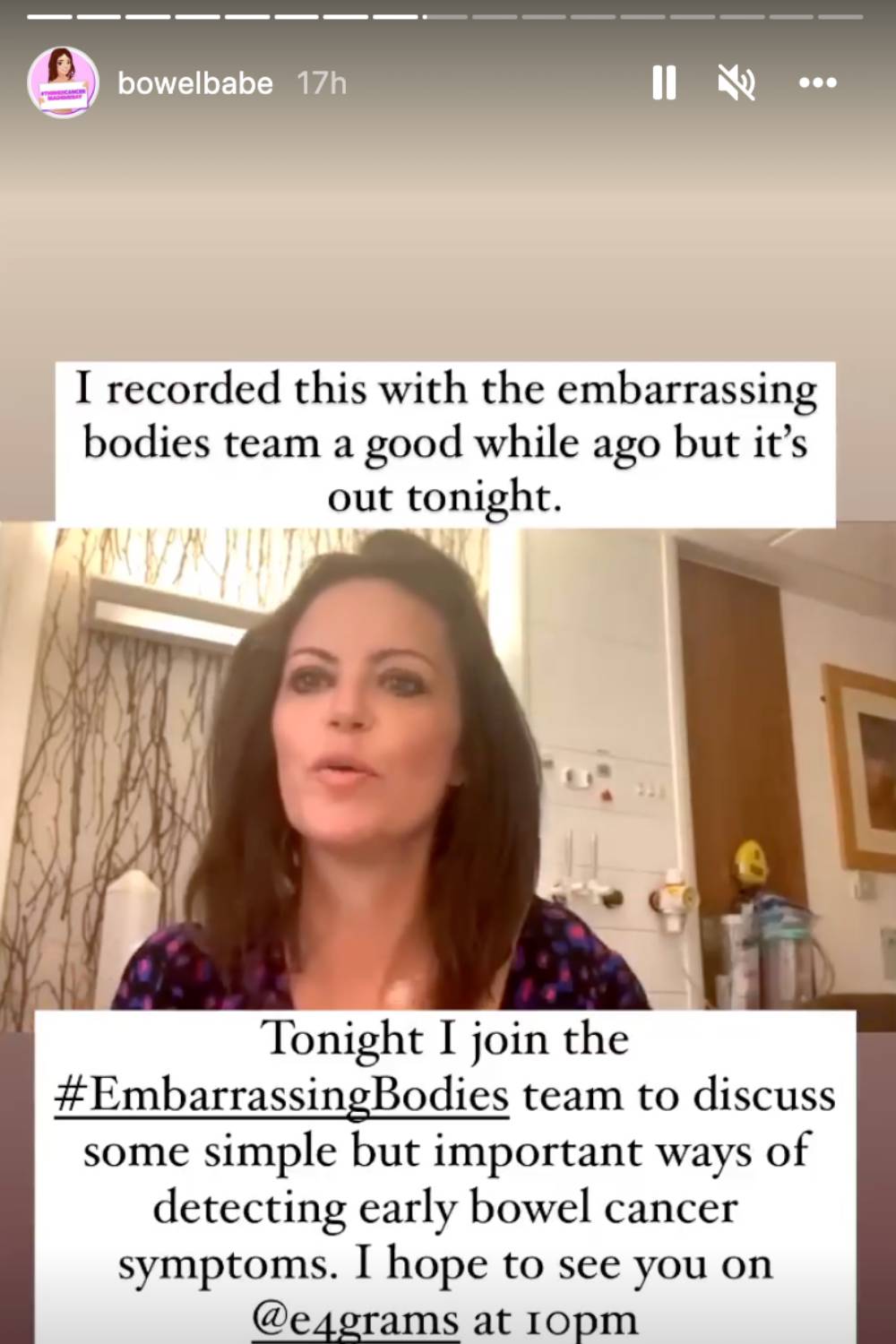 Deborah James addresses Instagram fans