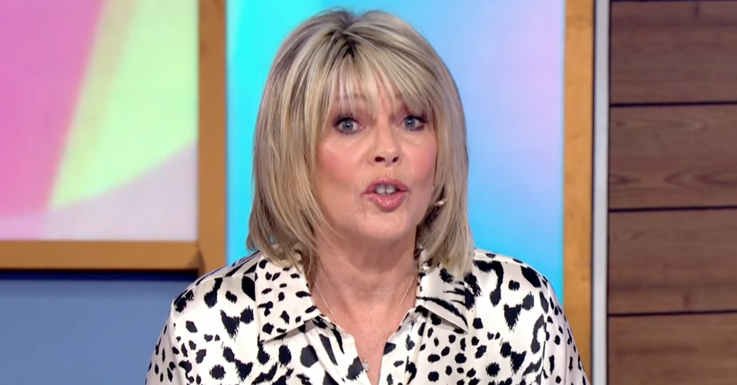 Ruth Langsford chatting on This Morning