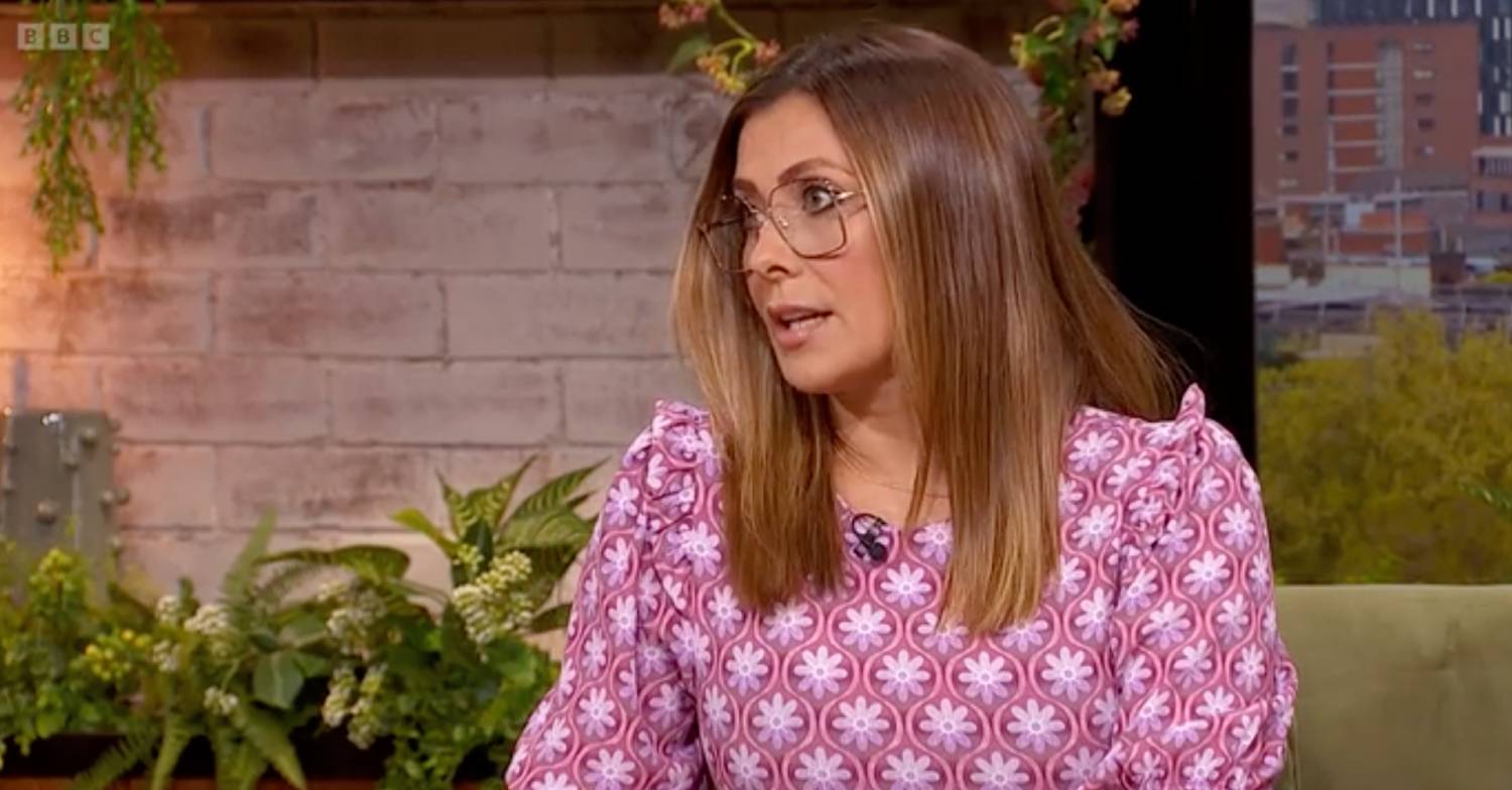 Kym Marsh speaks about her dad on Morning Live