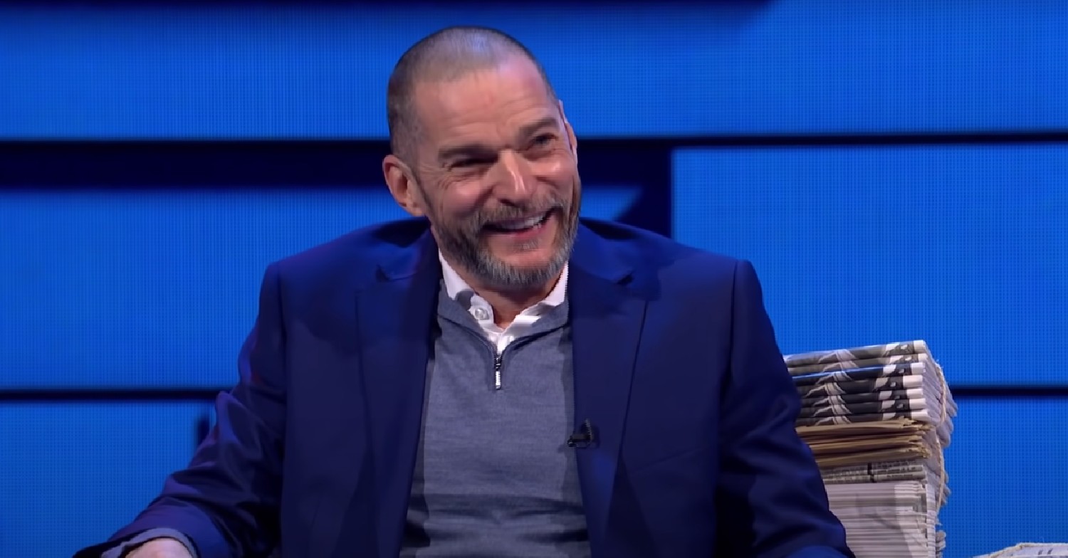 Fed Sirieix smiling and laughing