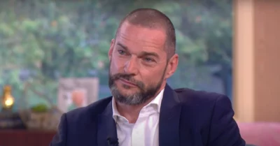 Fred Sirieix tilting his head, listening on This Morning