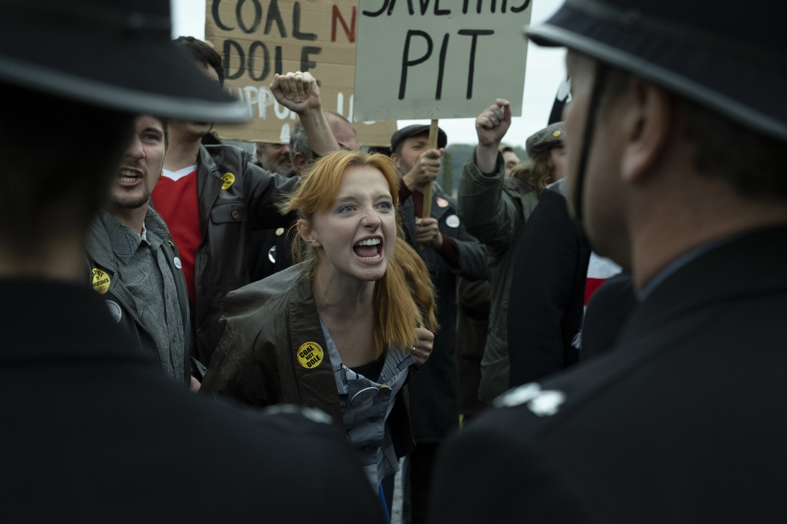 Poppy Gilbert as a Young Julie in Sherwood