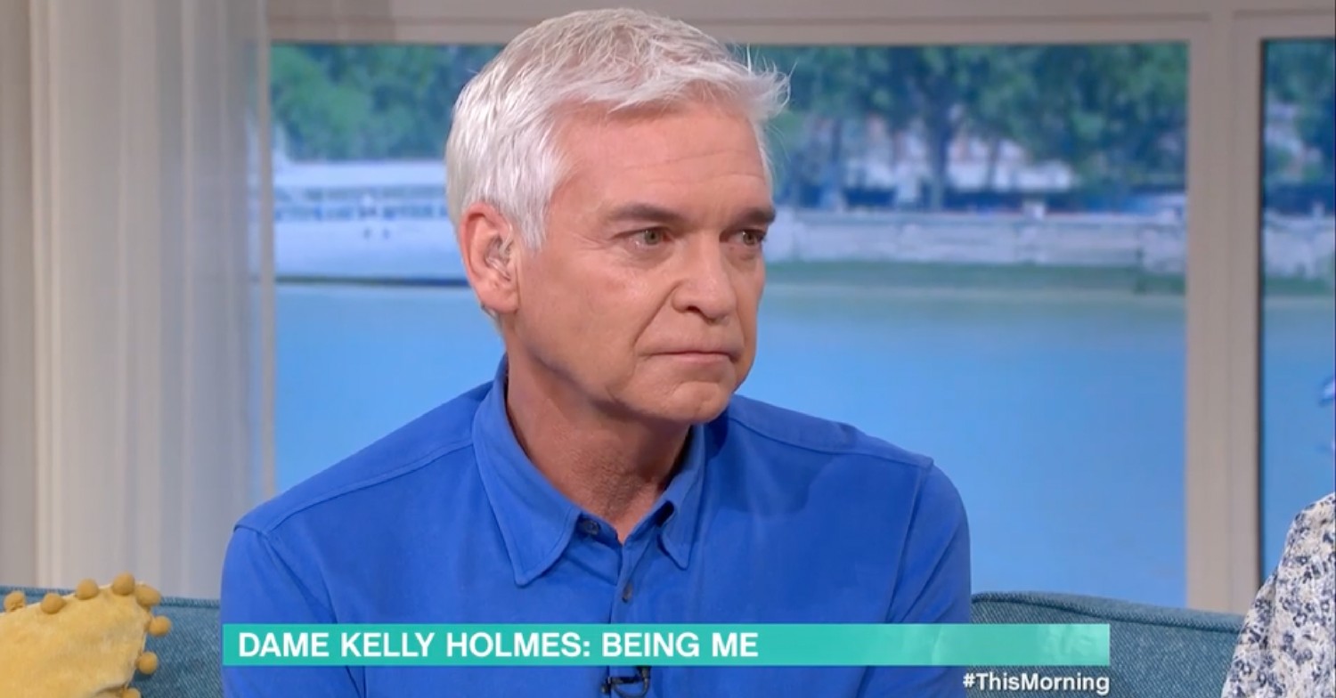 Phillip Schofield emotional on This Morning today