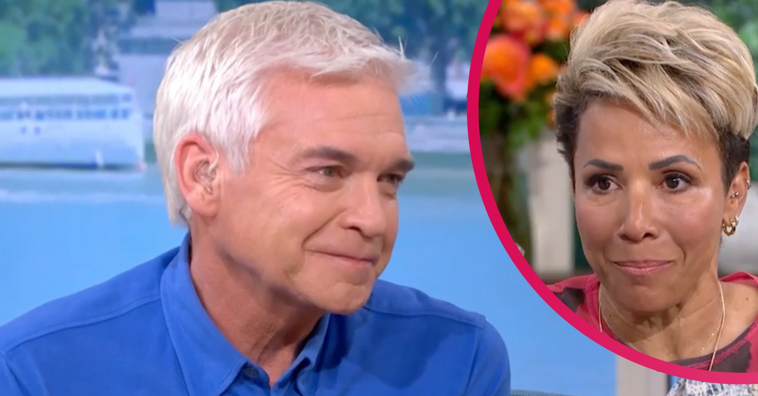 Phillip Schofield and Dame Kelly Holmes tearful on This Morning today