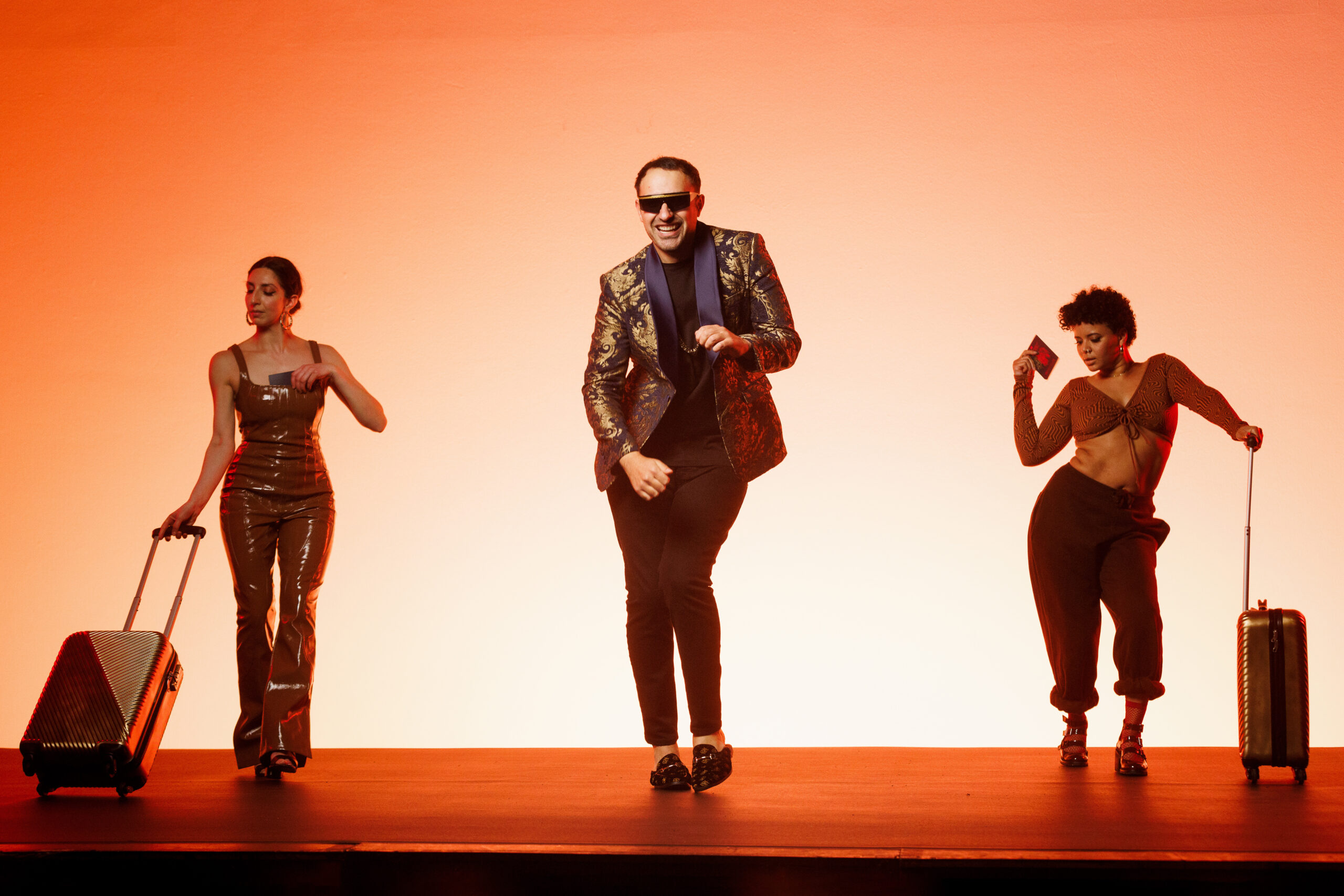 Jamie Demetriou in the cast of Ellie & Natasia