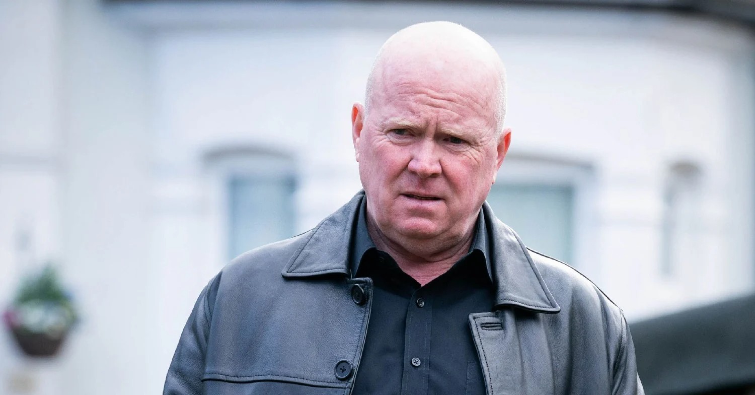 Phil Mitchell looking concerned on EastEnders