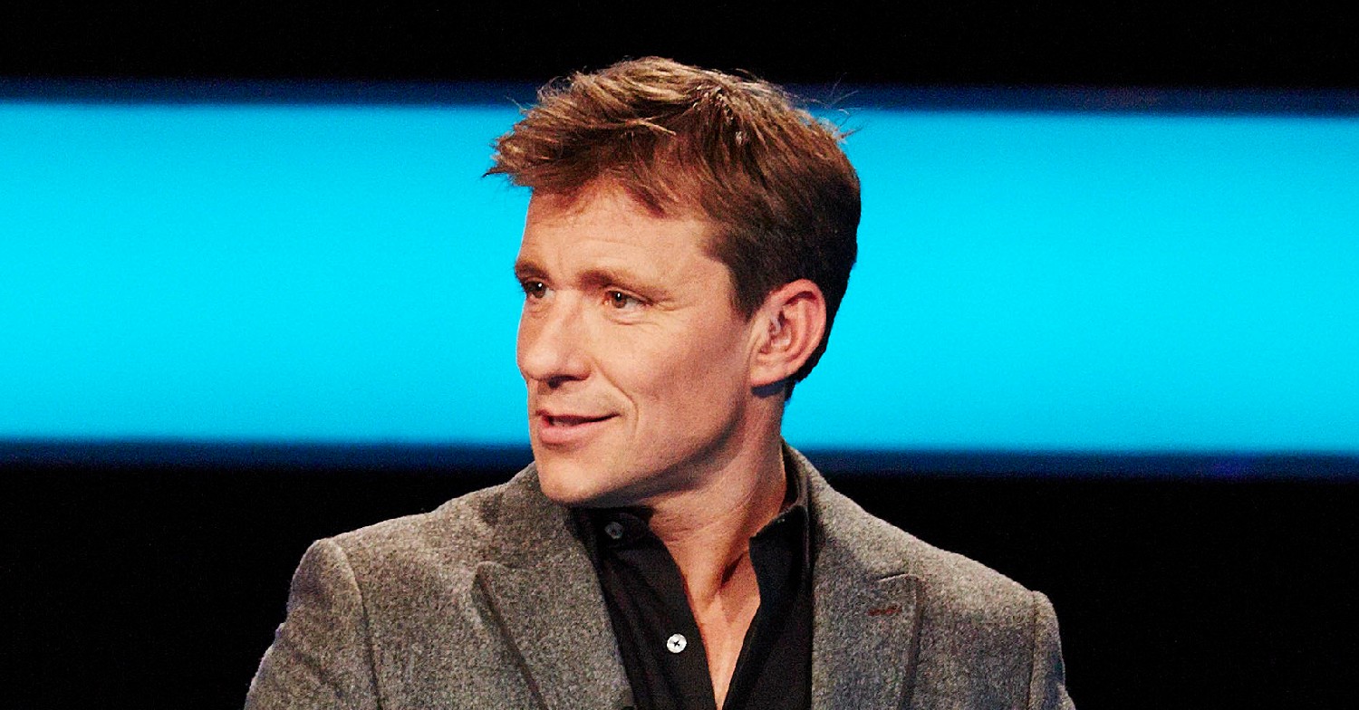 Ben Shephard smiling on Tipping Point