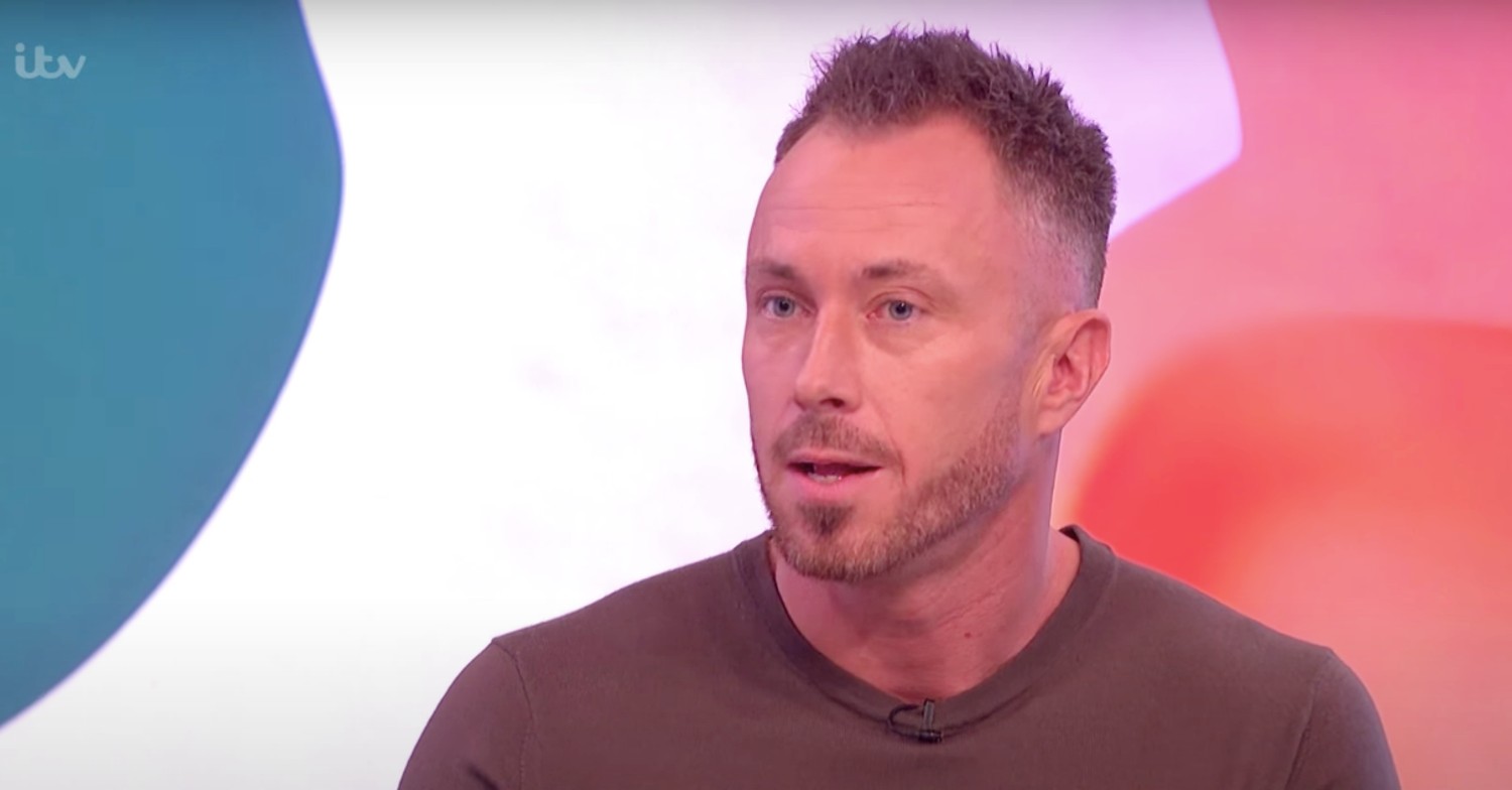 James Jordan speaking on Loose Women