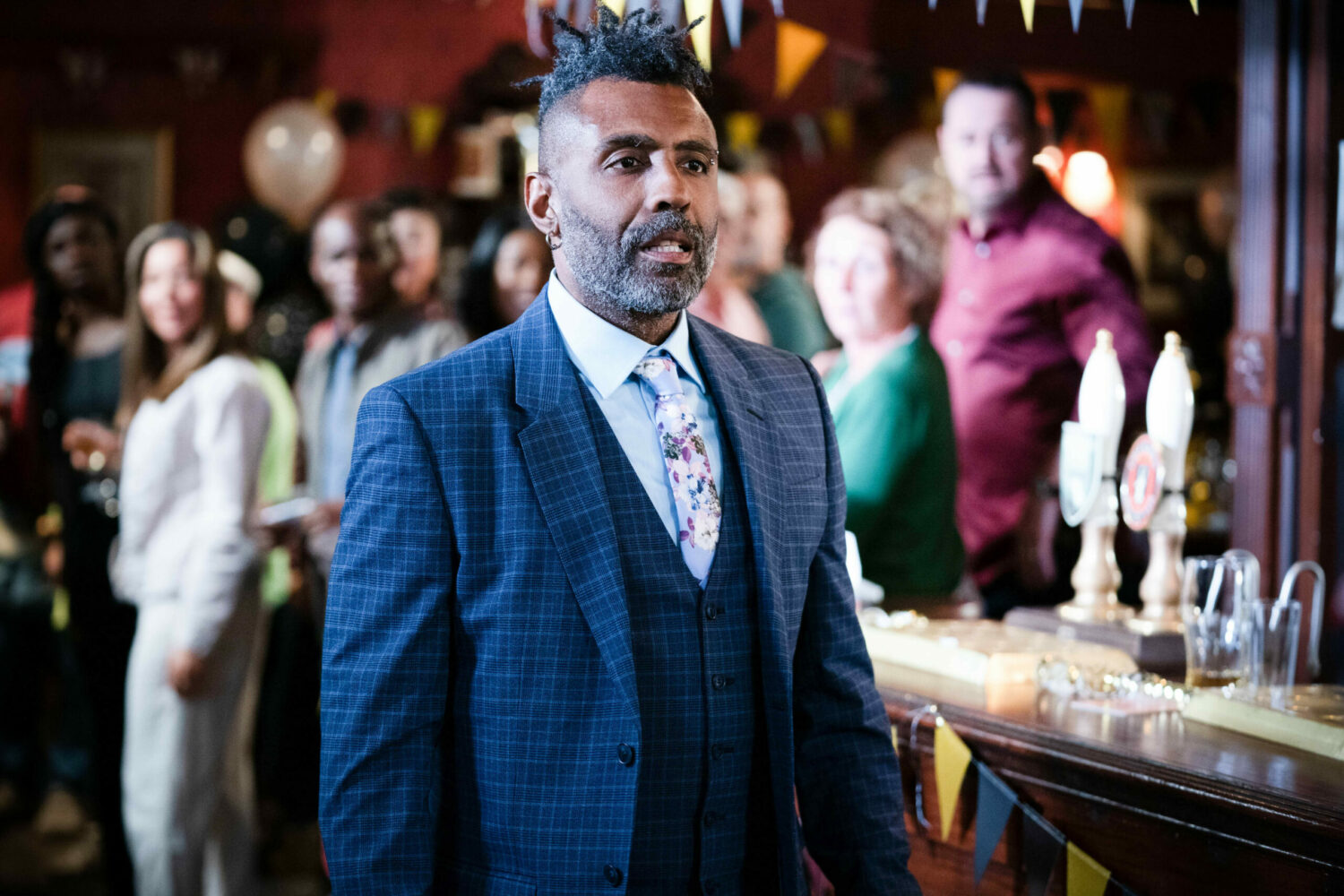 Avery in The Queen Vic in EastEnders