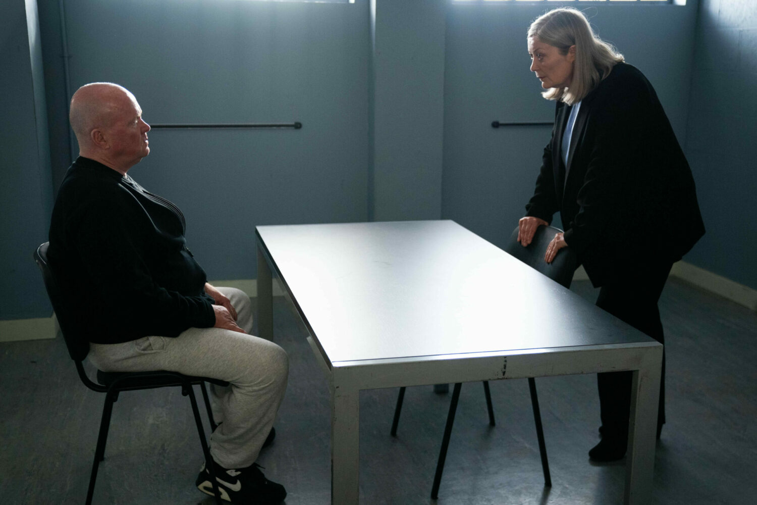 DCI Samantha Keeble and Phil EastEnders