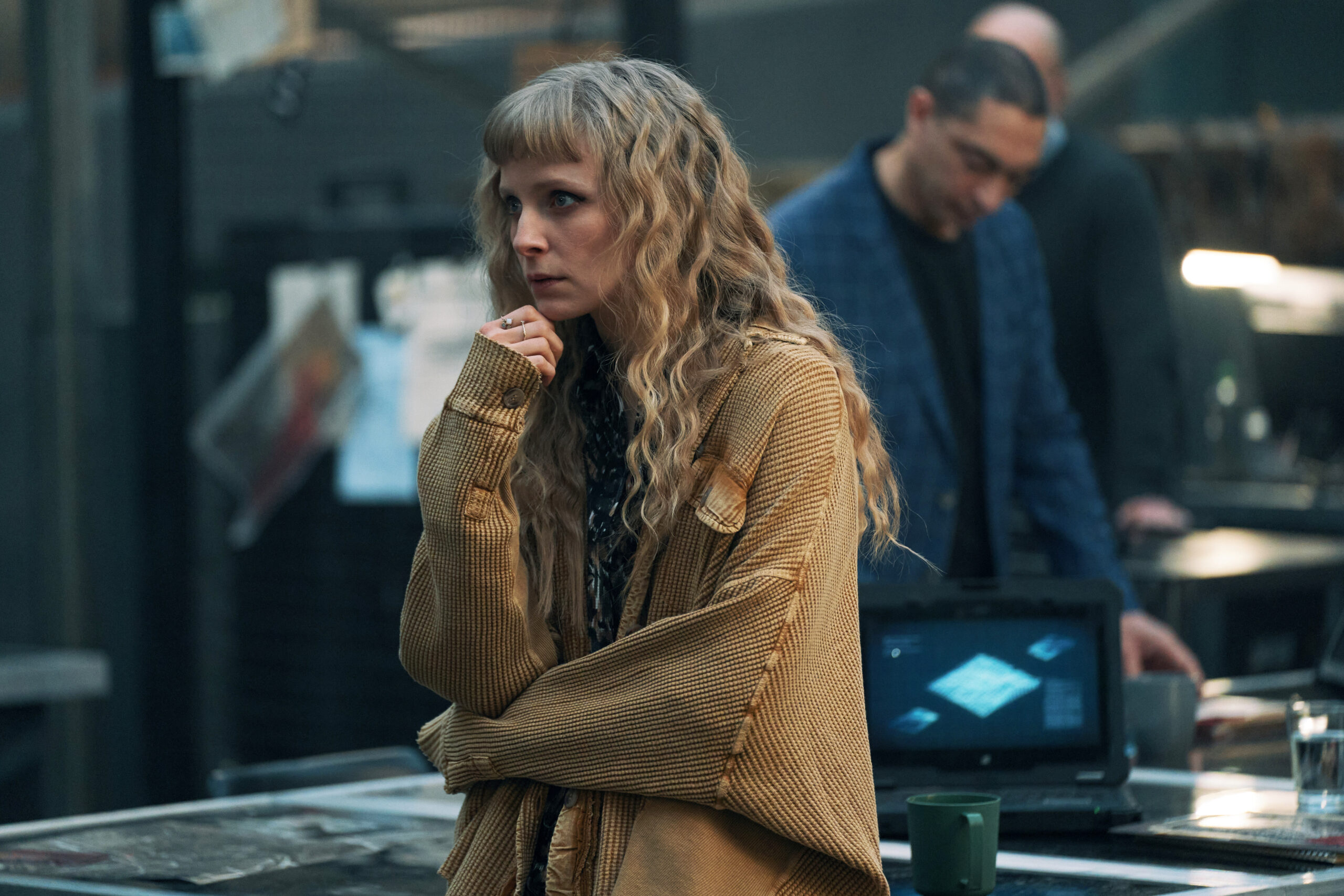 Salóme Gunnarsdóttir plays Greta in the cast of The Lazarus Project