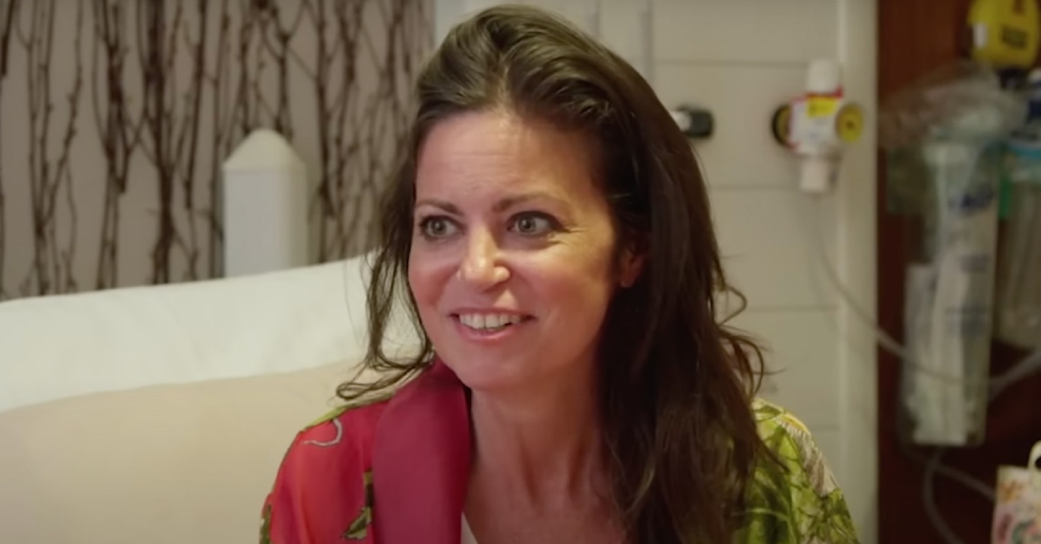 Deborah James smiling during an interview with Lorraine