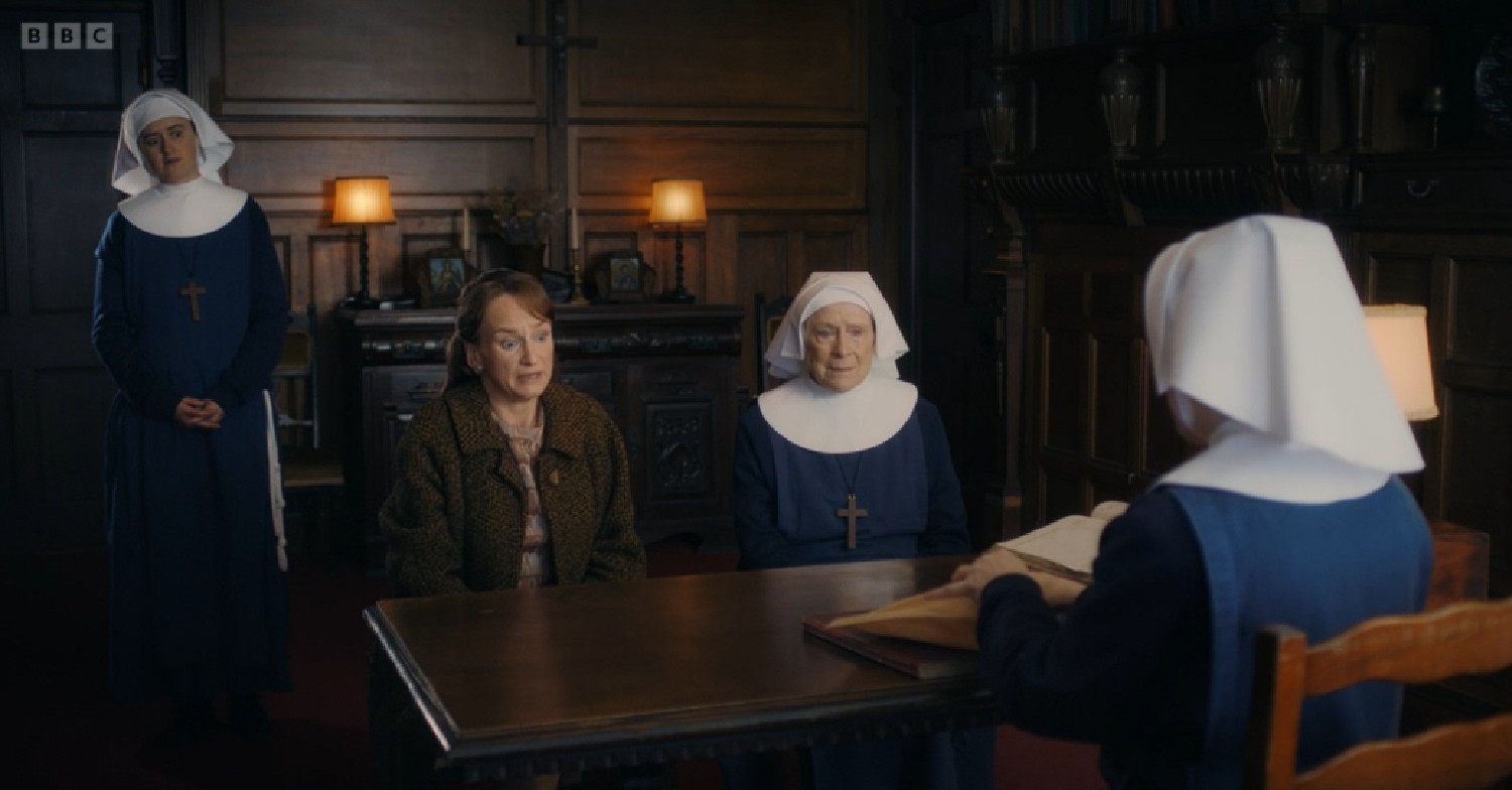 Call the Midwife cast during series 11 filming