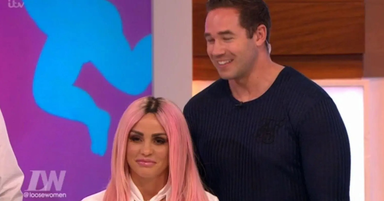 Katie Price with her ex Kieran Hayler on Loose Women