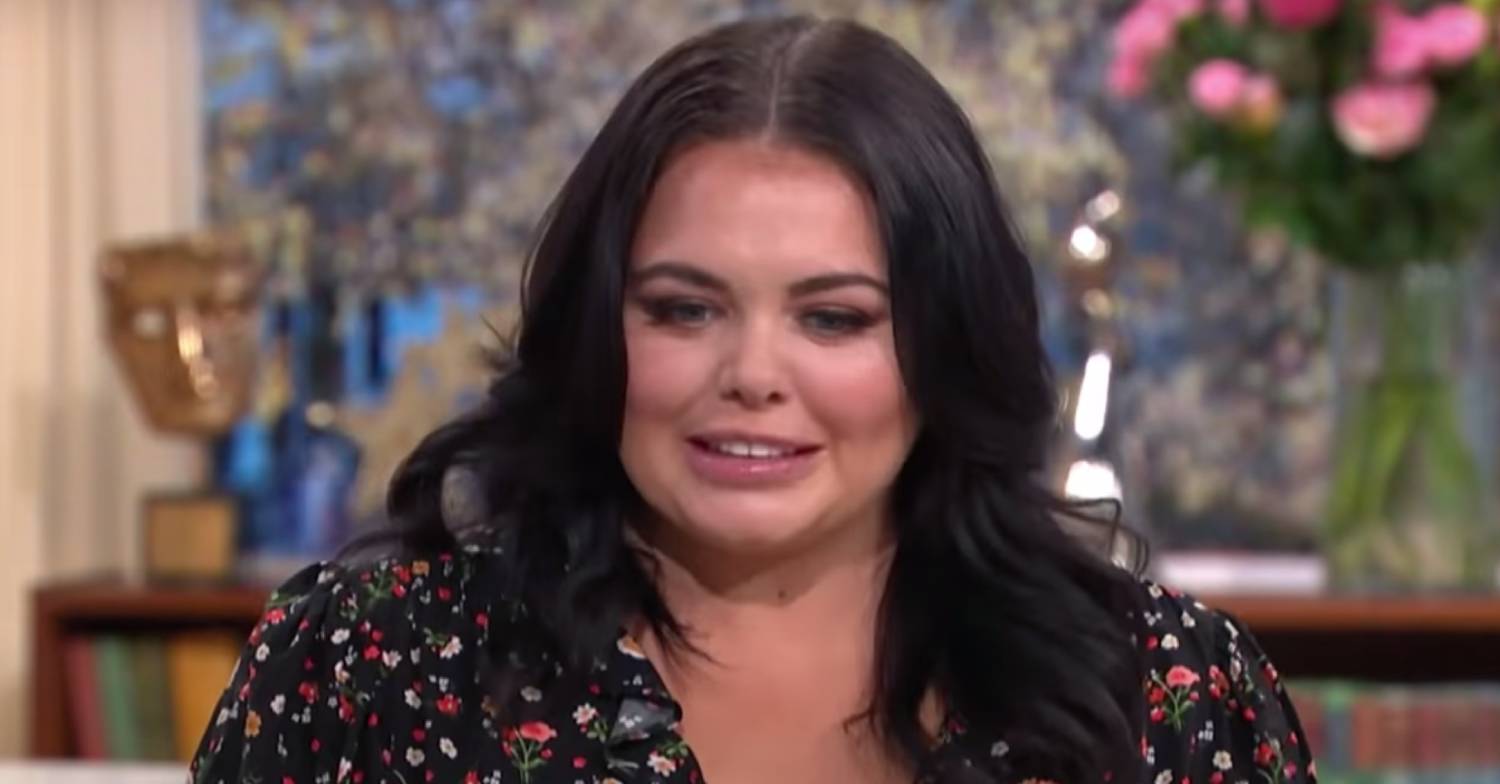 Scarlett Moffatt looks down on This Morning