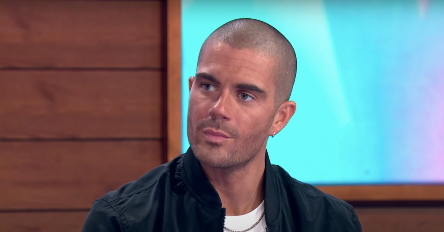 Max George talking on Loose Women
