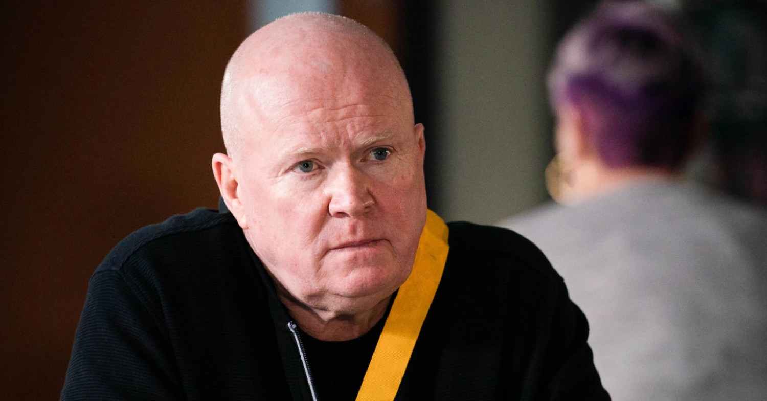 Phil Mitchell in prison in EastEnders