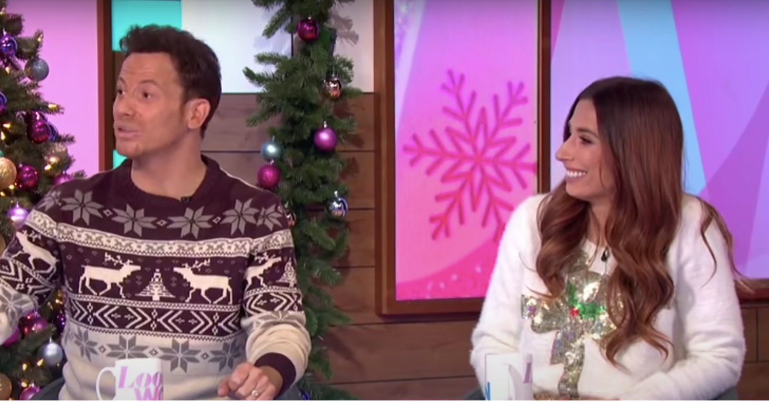 Stacey Solomon and Joe Swash on Loose Women