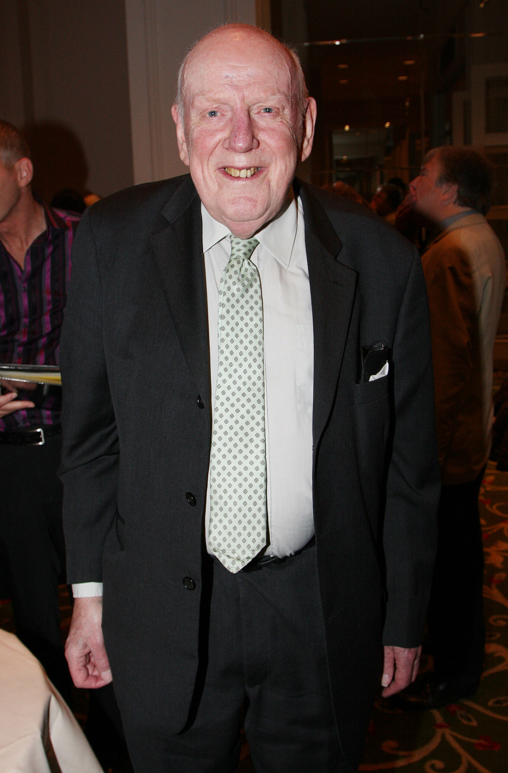 Dad's Army star Frank Williams smiling at event