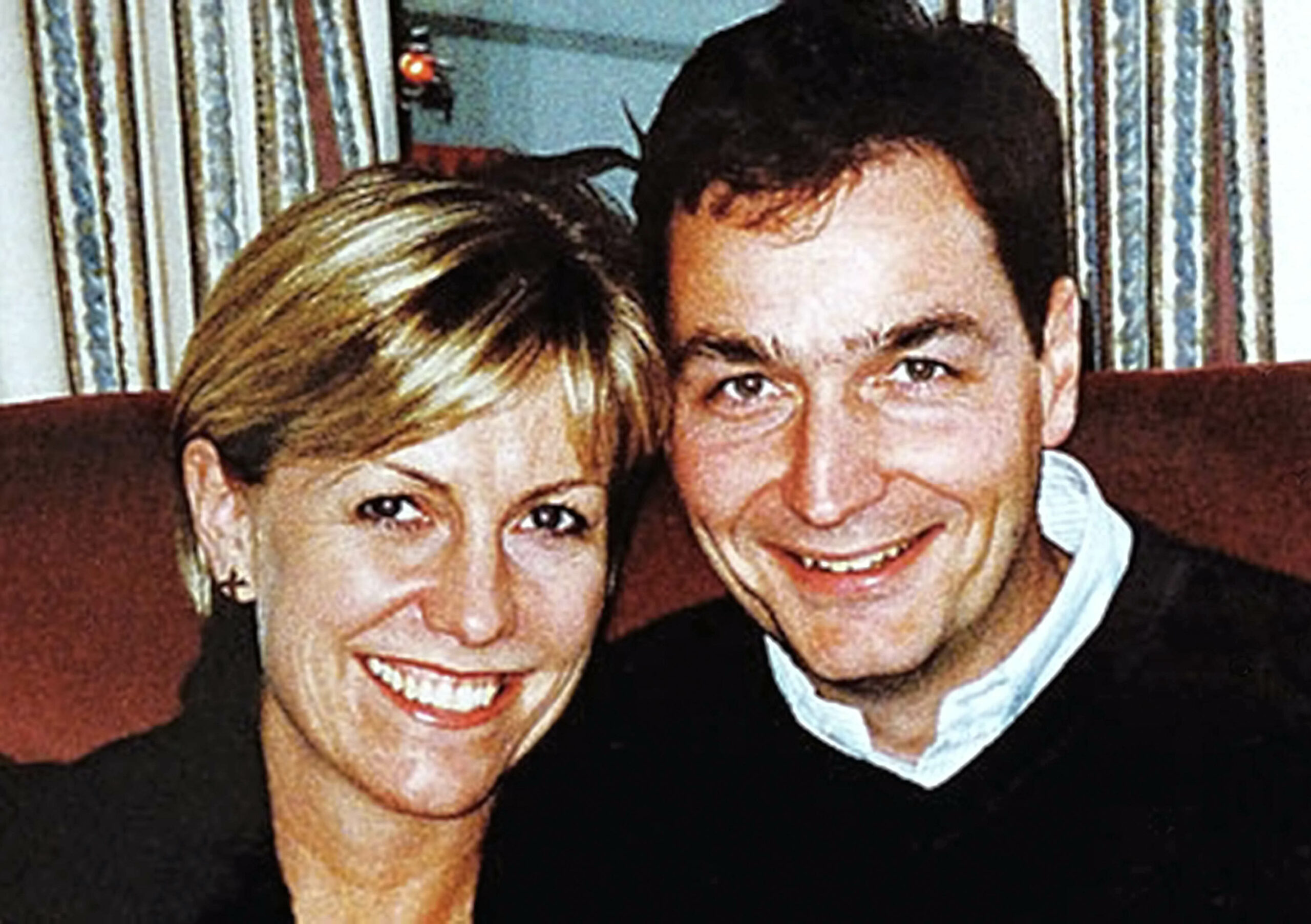 Jill Dando and her fiancé Alan Farthing 