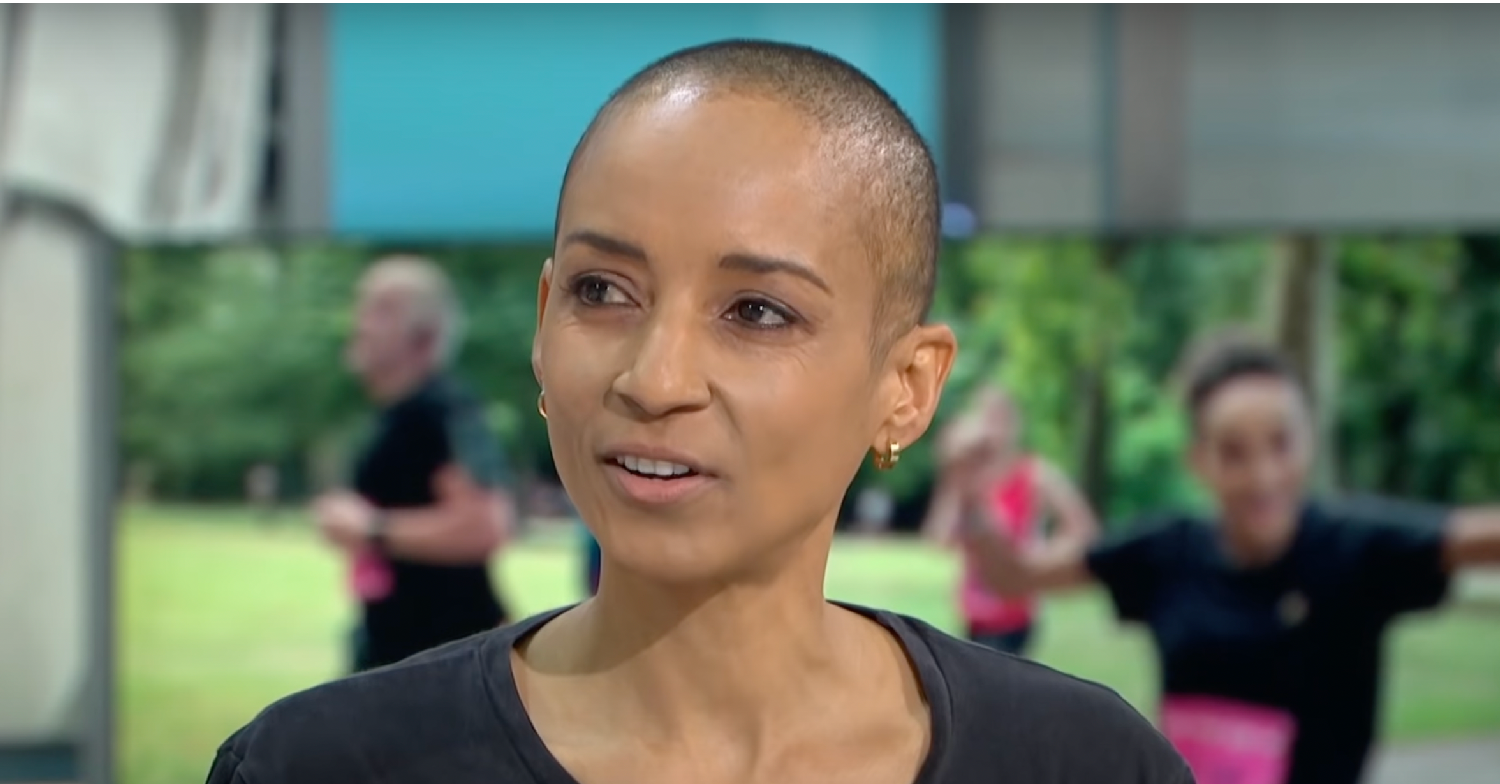 Adele Roberts speaking on Good Morning Britain
