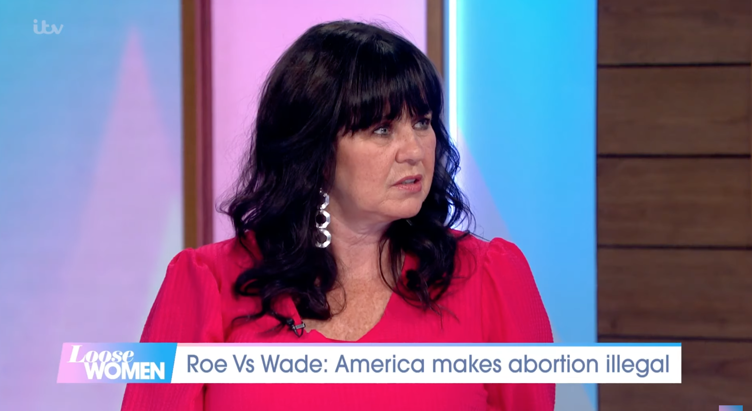 Coleen Nolan listens to Denise on Loose Women