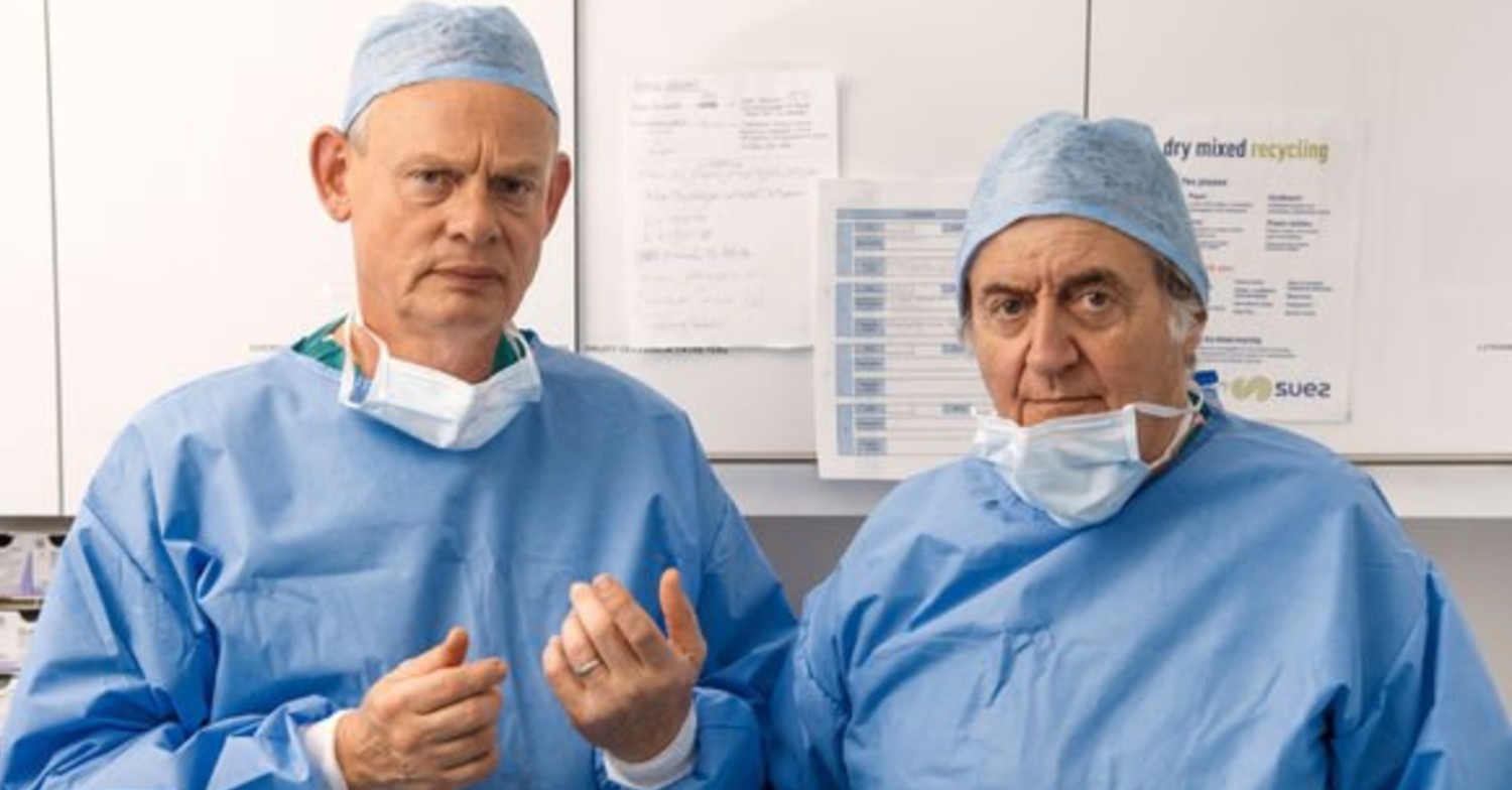 Tom Conti guest stars in Doc Martin