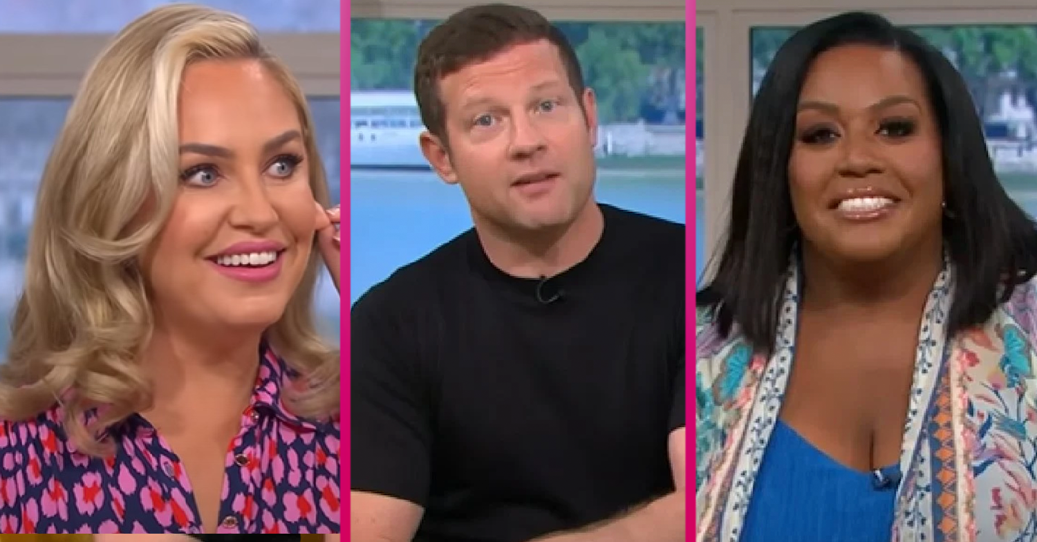 Josie Gibson, Dermot and Alison on This Morning