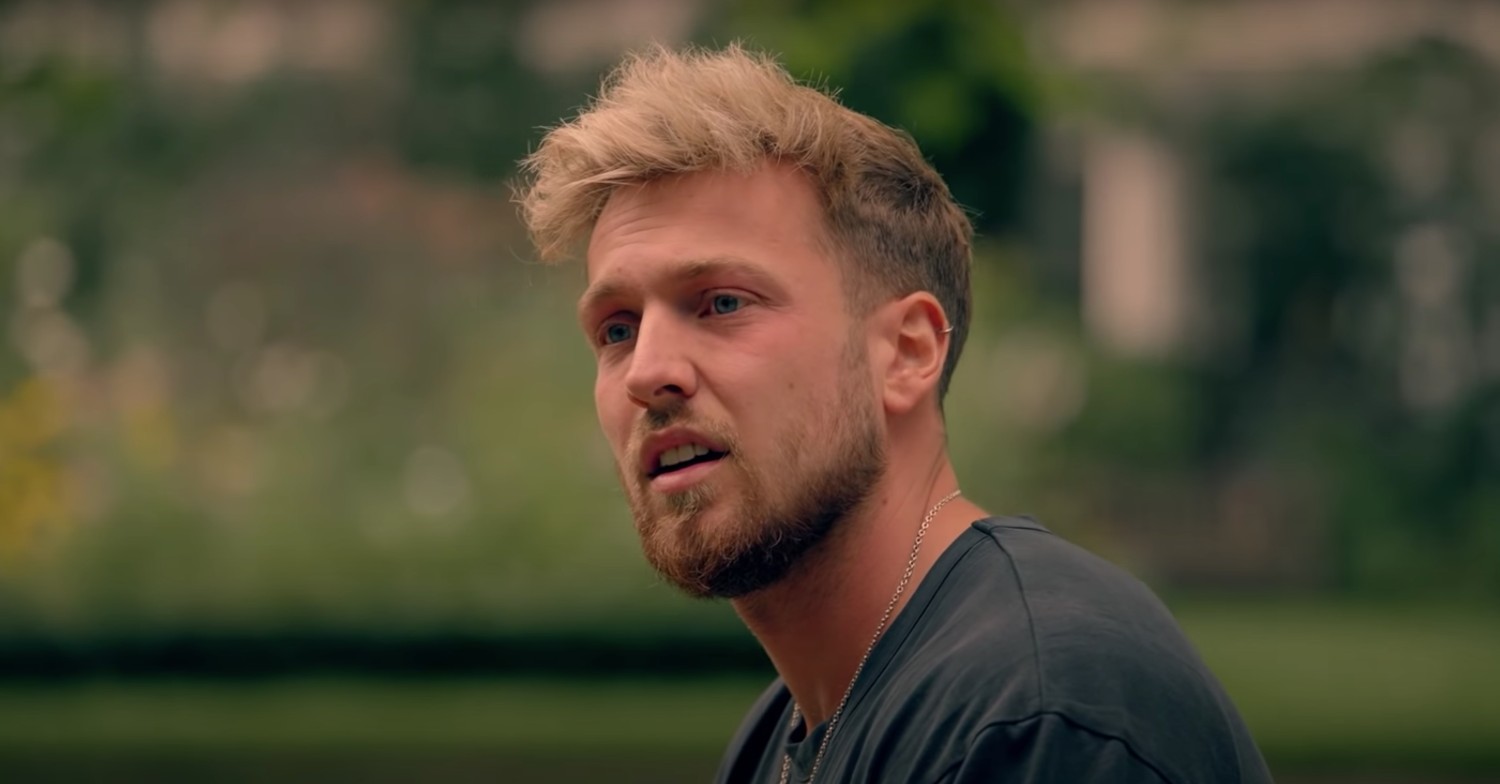 Sam Thompson looks emotional on Made In Chelsea